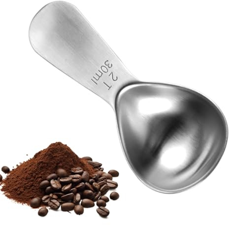 Kaffeelöffel Portionierer aus 18/8 Edelstahl, Kaffeelot, Kaffeedosierlöffel