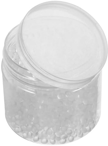 TIDTALEO Perlas Termoplásticas Transparentes 80 G Botella, Cuentas de Plástico Polimorfo Moldeable Reutilizable para Bricolaje, Reparación y Manualidades Artísticas en Casa y Cosplay