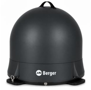 BERGER Move 4.0 Mobile Sat-Antenne | Vollautomatische Satellitenantenne für Camping