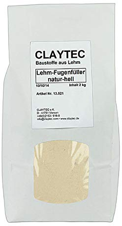 CLAYTEC Lehm- Fugenfüller Natur-hell