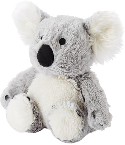 Warmies mikrovågsugnsvänlig plysch-koala-värmedyna, varm eller kall mjuk plysch med fransk lavendeldoft, mysig mjuk värmekudde