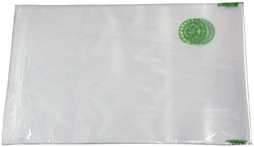 Fa.ars 200 Recyclat Flachbeutel transparent mit Recyclat-Logodruck 400x600 100mµ nachhaltig - umweltschonend Polybeutel aus Recyclat Tüten Tütchen Beutel