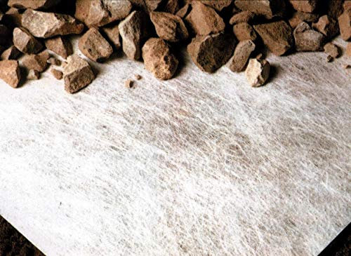 Premium Trenn- und Filtervlies | 3 Stück | 0,9 m x 10 m | 110 g/m² | weiß | Geotextil ideal als Trennlage zwischen unterschiedlichen Materialien