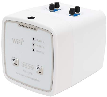 bewässerungs-timer wifi-bewässerungs-timer Bewässerungs-Timer 100-240 V WiFi Intelligente Gartenbewässerungs-Timer-Doppelpumpe, unabhängig mit Aus-Speicher-Funktion Arbeiten(WiFi Doppelpumpe Becken-2)
