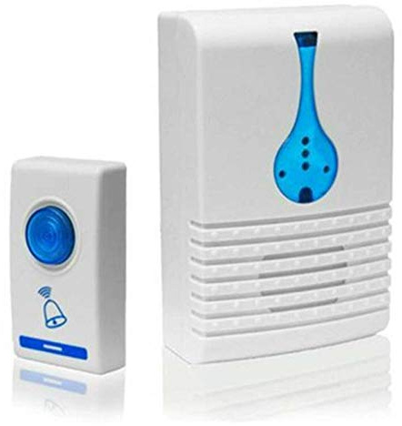 Doorbell-Wireless Waterproof Door Bell with 32 Chimes 100M Range Cordless Portable Easy to Install for Home Office Hotel