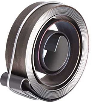 PATIKIL 59x16x0.7mm Trapano Pressa Molla, 1pz 1800mm Espansione Lungo Trapano Pressa Alimentazione Cannotto Bobina Molla Assemblaggio per Trapano Press, Nero