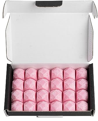 Callan Candles English Rose Pack of 24 Soy Wax Melts | Super Strong Eco Scented Wax Melts Made with Love | Vegan Friendly Candle Melts for Everday Use