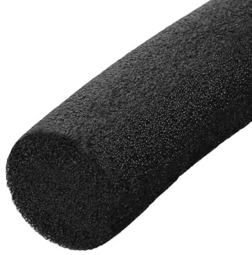 PATIKIL 1-9/16 Pulgada x 3.28 Pies Respaldo Varilla para Huecos y Juntas 5uds Espuma Cuerda Calafateo Grieta Junta Relleno Rollo Sello Burlete para Casa Construcción Negro