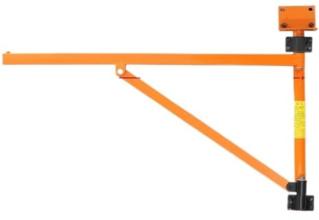 Grue à treuil mural, palan électrique 110v/220v + support mural, petit support de colonne de levage domestique KIRANDIE (Size : 200kg Bracket)