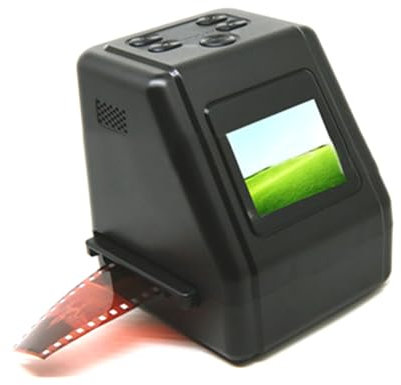 Film Slide Scanners Converters Portable Negatives Film Scanners 8 Megapixel Convert 135/126/110mm Slides & Negatives to JPEG