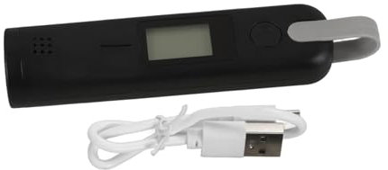 Gatuida Tester Alcool Digitale Portatile Con Display Lcd Rilevatore Preciso Per Misurazione Alcolemica Senza Ricarica Strumento Semplice Per Controllo Consumo Alcolici