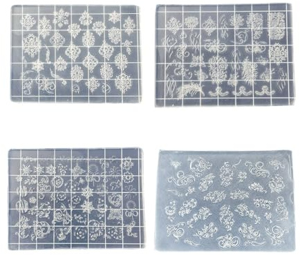Nail Art - Modèle en silicone - Outil de conception d'ongles - Thème papillon - Moules faits à la main pour la création de manucure - Moule en relief pour nail art