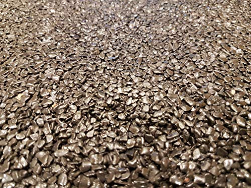 Tapis en pierre marbrée pour 2 m² L (25 kg de marbre) + 1,5 kg de liant noir Nero Ebano