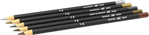 AK Interactive Set matite - Metallics