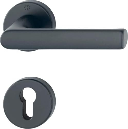 Hoppe Rosetten-Garnitur Hamburg PZ 37-42 mm Aluminium