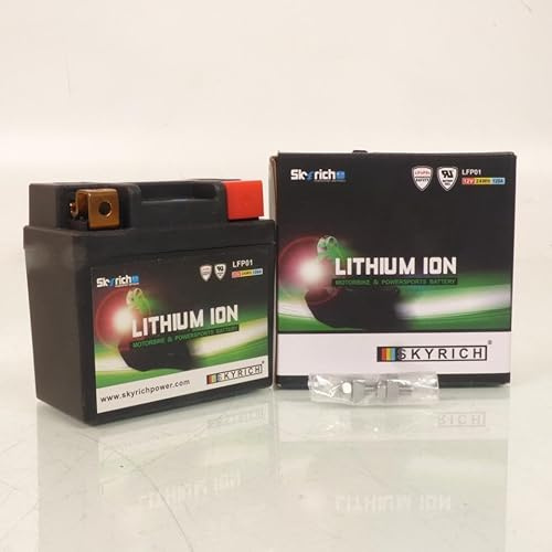 Batería de litio Skyrich para moto KTM 250 Sx-F 4T 2016 a 2017 YTKTM04L / LFP01 / 12V 1Ah