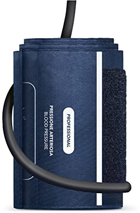 AIESI® Ersatz-1-Schlauch-Manschette für manuelles Aneroid-Blutdruckmessgerät der Größe PÄDIATRISCH, Latexfrei, Garantie 24 Monate