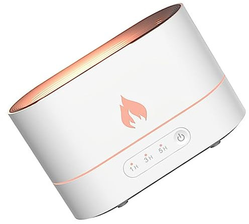 Garneck Silent Flame Luftbefeuchter-diffusor Für Schlafzimmer Home Office Diffusor Tisch-luftbefeuchter