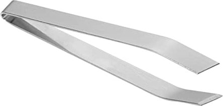 Amosfun Stainless Steel Fish Bone Tweezers Flat Tweezer Precision Fish Bone Clip Kitchen Tool for Cooking and Poultry Scale Removal