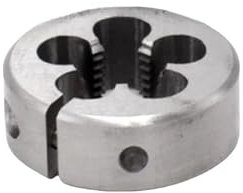 1 STÜCKE Feingewinde Rundschneider M10 M11M12 M14 M15 M16 M18 M20 M22M24 X0.5 X0.75 X1.25 Metrische Maschinenschraubengewindeschneider(M22X1.5)
