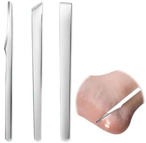 Set di coltelli da pedicure professionali, coltello da pedicure, coltello da pedicure, coltello per seccatoio piede in acciaio, kit per calli ai piedi, lama piedi per pedicure