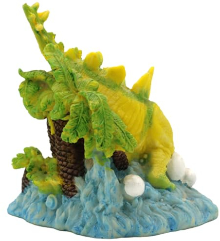 Parliky Aquarium Deko Drachen Ornament aus Hochwertigem Resin Naturgetreu Modelliert Robust und Sicher Vielseitig für Aquarien Teiche Wohn und Büroräume Realistisches Unterwasser Drachen