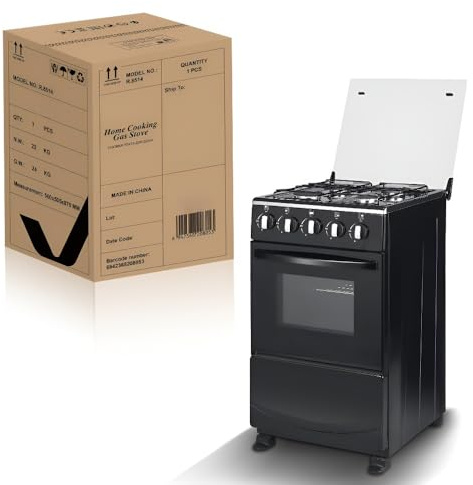 Product Title (118 Characters): 4 Burner LPG Gas Stove, Household Countertop Cooktop With Flame Failure Protection, Energy Saving Portable Range