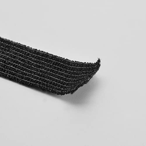 Eminchu Vendaje de Tubo, Envoltura Autoadhesiva Elástica, Vendaje de Soporte para Muñeca con Diseño Antiadherente y Absorción de Sudor, Ideal para Bádminton, Baloncesto y Coderas (BLACK)