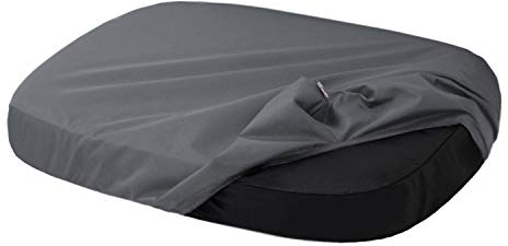 tierlando® Quick-Cover Sammy Basic Matratzenschoner für Hundebett und Hundematratze aus Polyester – rechteckiger, waschbarer Spannbettlakenbezug Größe: 100x90cm/115x80cm/120x70cm | Farbe: 02 Graphit