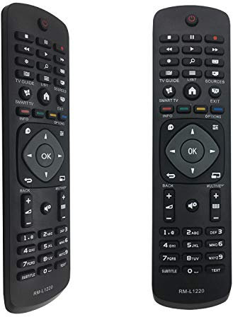 FOXRMT Replacement Telecommande Philips TV Fonctionne avec Toutes Les Telecommande Universelle 4K UHD HDR Smart TV(Pas pour la télévision ambilight)