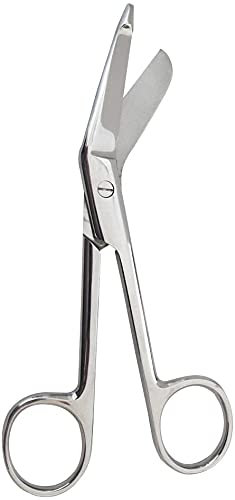 Hochwertige kleine Verbandschere nach Lister !!extra scharf!! für Verband, Pflaster und Kleider, rostfreier Edelstahl (klein 11,5cm)