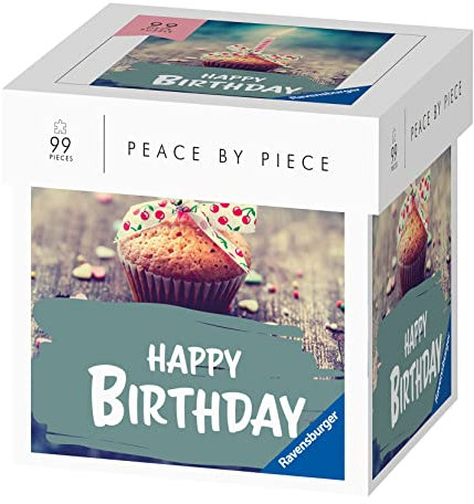 RAVENSBURGER PUZZLE Puzzle 16968 Happy Birthday-Peace by Piece 99 Teile