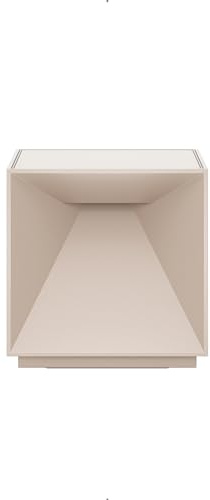SIGOR Nutalis - Dimmbare würfelförmige LED Akku-Tischlampe Indoor & Outdoor, IP54 spritzwassergeschützt, Höhe 10 cm, aufladbar mit easy-connect puk, 9 h Leuchtdauer, dünenbeige