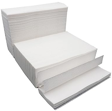 GOOHOCHY 400 Pezzi Asciugamano Di Carta Tovagliolo Di Carta Velina Ispessito Assorbente Non Facile Da Rompere Per Casa Bagno Cucina