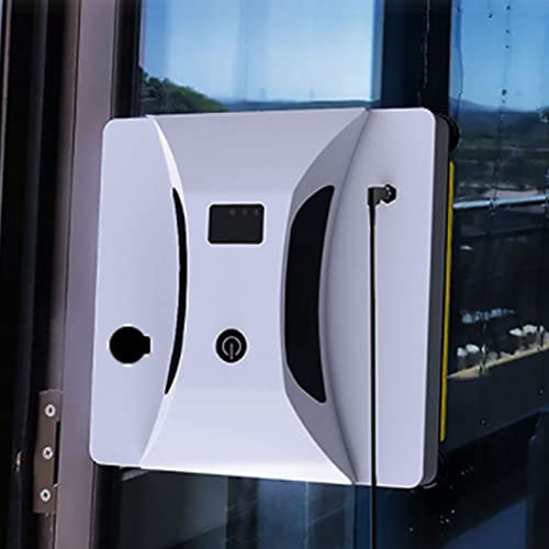 Oiyekntd Fensterreinigungsroboter, automatischer Fensterroboterreiniger, Fensterstaubsauger mit Autowasserspray, für Hochfenster in Innenräumen im Innenbereich, Fliesen, Fliesen