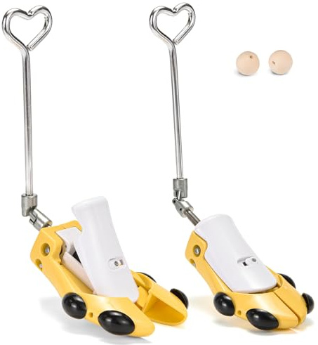 Schuhdehner FüR Damen Und Herren,Professioneller Erweiterer,Verstellbare HöHe,Spann Und Breite,Cowboystiefel,Schuhspanner FüR Dicke,Breite FüßE,Einfach Zu Tragen,Gelb,40-46