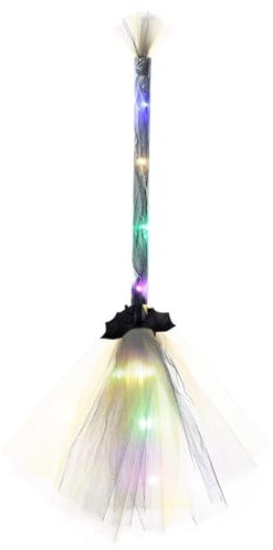 Generic LED Halloween Witch Broom Sticks | Cosplay Props, Theme Parties