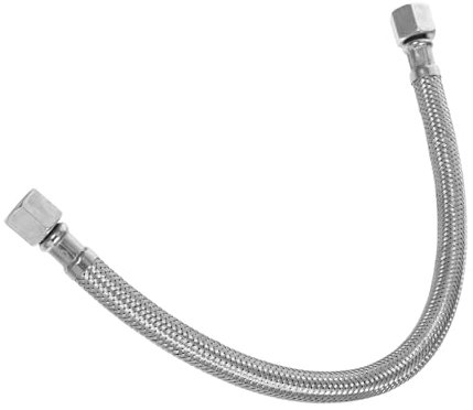 AUTSUPPL Edelstahl Kompressorschlauch Luftschlauch Zubehör Für Luftkompressoren 350mm Flexibel Langlebig Druckluftgeräte Industrie Und Privat