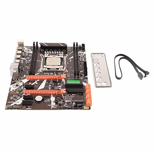 DDR4 X99 Desktop Motherboard Stable Power 8xSata3.0 5xpcie per Sostituzione del PC, Scheda di Rete Wireless Inclusa