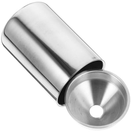 Edelstahl Aschenbecher fürs Auto mit Deckel, Silber, Tragbar | Aschebehälter für Auto, Aschenbecher Edelstahl, Designer Aschenbecher