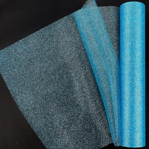 30 cm x 9,0 m tylltyg blå med glitterpulver tyllband bordsband bordslöpare jul dekorativa band rulle dekorativt tyg metervara tyll för skolkon fest födelsedag bröllop jul