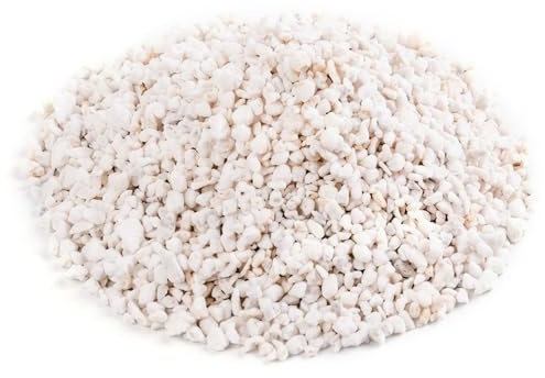 Perlite en Vrac, Perlite pour Le Jardinage, 25 L de Gros granulés de 3 à 6 mm pour Plantes, amendement Organique du Sol, aération et Drainage améliorés dans Le terreau
