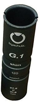 by.schulz Unisex – Erwachsene Reduzierhülse-2208814950 Reduzierhülse, Grau, One Size