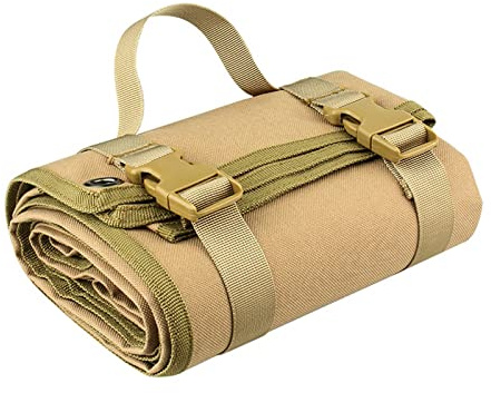 DONGKER Schießmatte, Tactical Training Shooting Mat, 200x75 cm, rutschfeste Liegendschießmatte Schießdecke für Schießübungen und Jagd (ungepolstert)