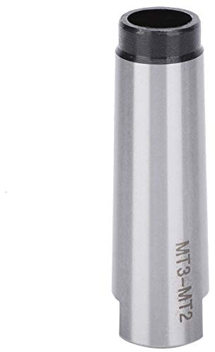 Manicotto conico Morse, manicotto medio Adattatore cono MT3 a MT2 manicotto mandrino di riduzione per fresatura a tornio, precisione 0,015 mm, durezza 50 HRC