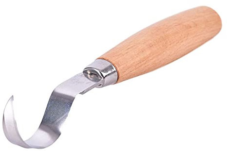 Löffel DIY Handmeißel Holzschnitzwerkzeuge Löffel Schnitzmesser Holzschnitt Holzschnitzerei Cutter Chip Messer Holzbearbeitung Handwerkzeuge,wie abgebildet