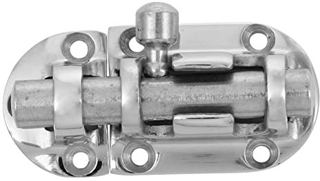 OATIPHO Boat Stainless Latch Sliding Lock Barrel Bolt Security Door Bolt Lock Window Latch Cabinet Non-Rusting High Precision
