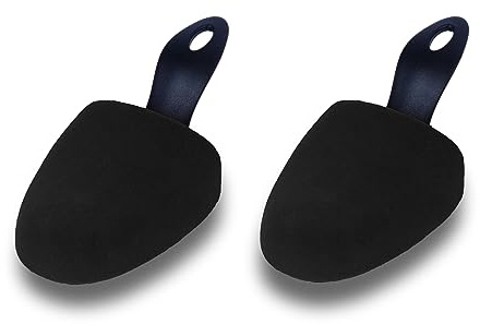 MTS care LISA Basic Velours Rund Schaumstoff Schuhspanner für Damen 1 Paar | Gr. 37-41, Schuhstrecker, Schuhformer, Schuhspitzenspanner, Samt, hält Schuhe in Form, perfekte Passform, Frische