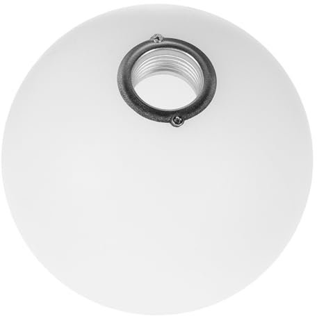 ORFOFE Moderner Lampenschirm Kugelform ø Cremefarben Kunststoff Fassung Anti-fall Design Einfach Zu Montieren Für Pendelleuchte Wohnzimmer Deckenleuchte Ersatzlampenschirm