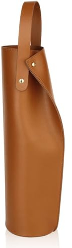 EIHI EIH Echtleder Weinflaschenhalter,Geschenktüten Flaschen,Wein Geschenk,Weintasche,Weinflaschentresor,Weinflaschenbeutel,WiedervErwendbare Wein-Geschenkbeutel